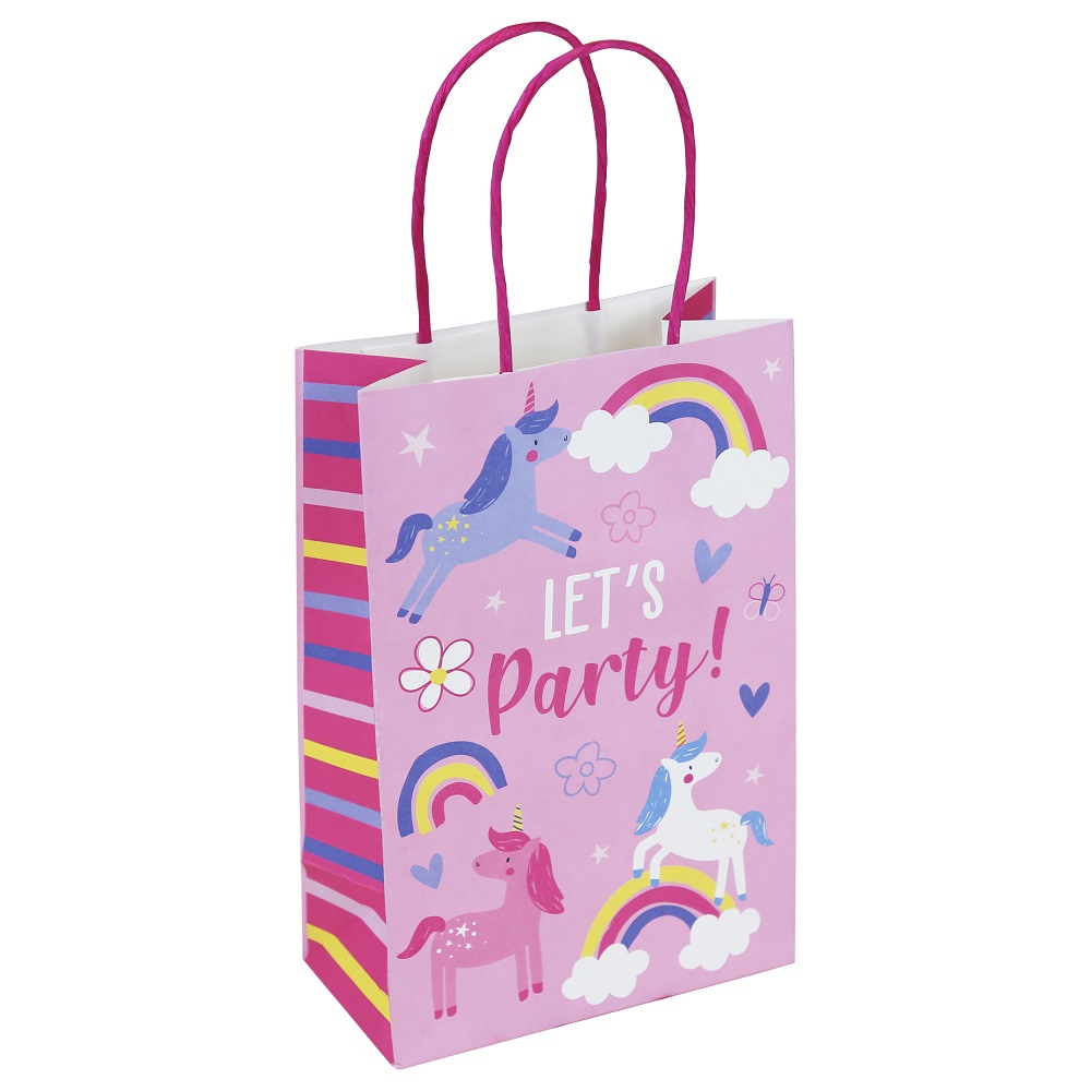 PARTY BAGS 6PK UNICORN (33901-UBC)